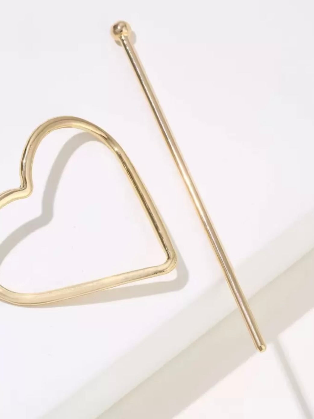 Cupid Heart Hair Pin