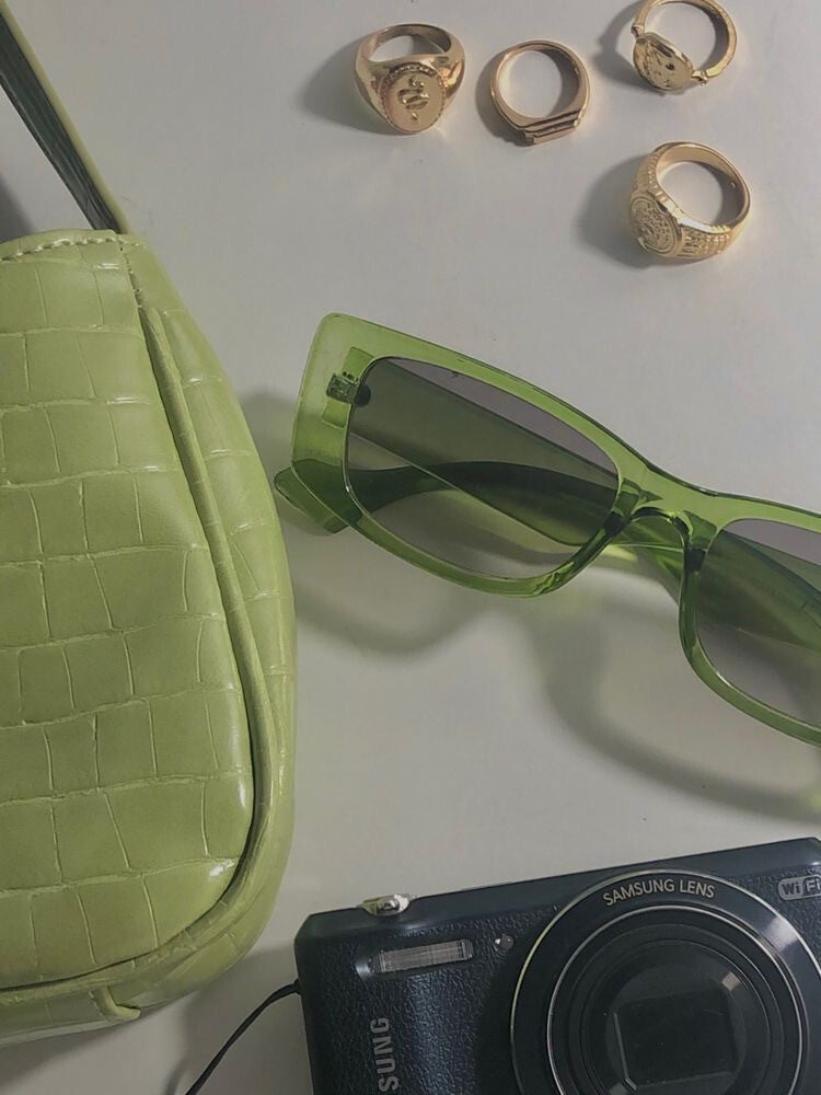 Sage Green Retro Sunnies