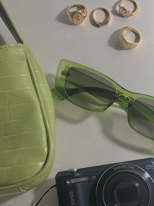 Sage Green Retro Sunnies