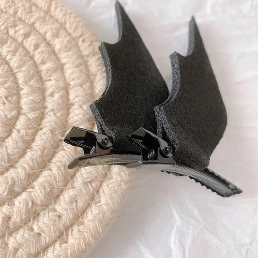 Bat Wing Hair Pins (Pair)