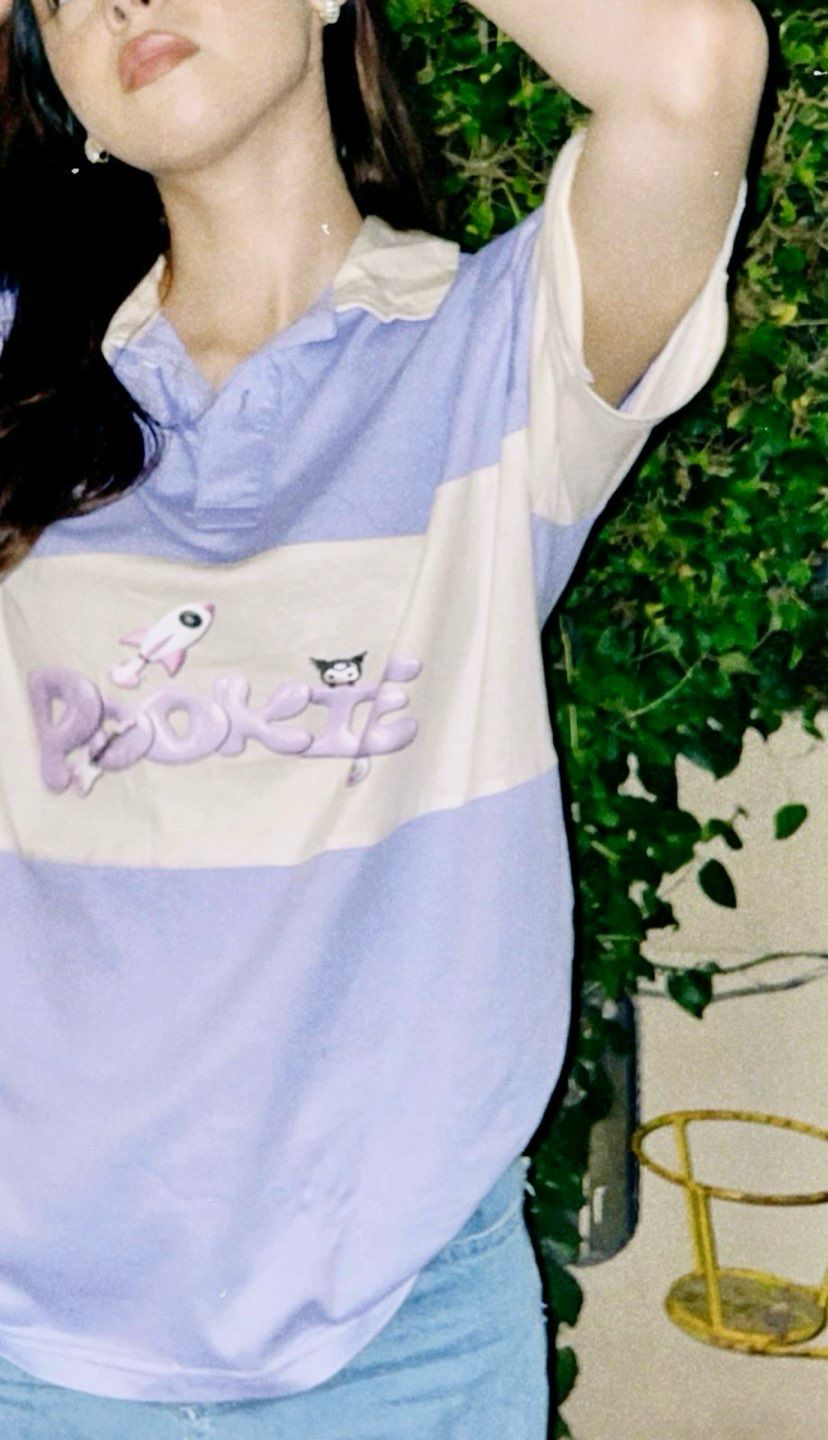Kuromi "Pookie" Lilac Polo Shirt