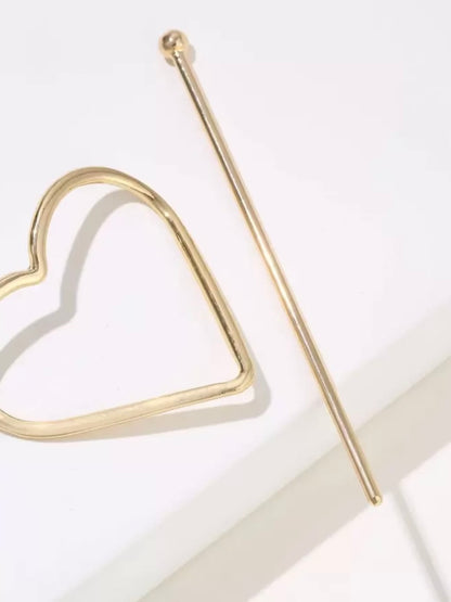 Cupid Heart Hair Pin