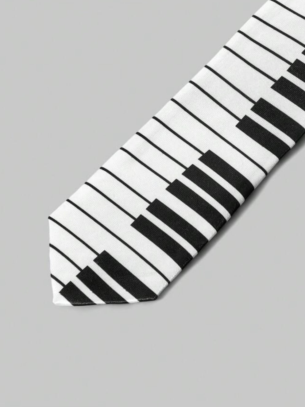 Key-to-My-Heart Piano Neck Tie