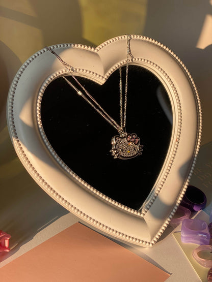 Hello Kitty Rhinestone Necklace