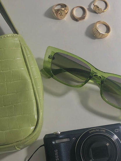 Sage Green Retro Sunnies