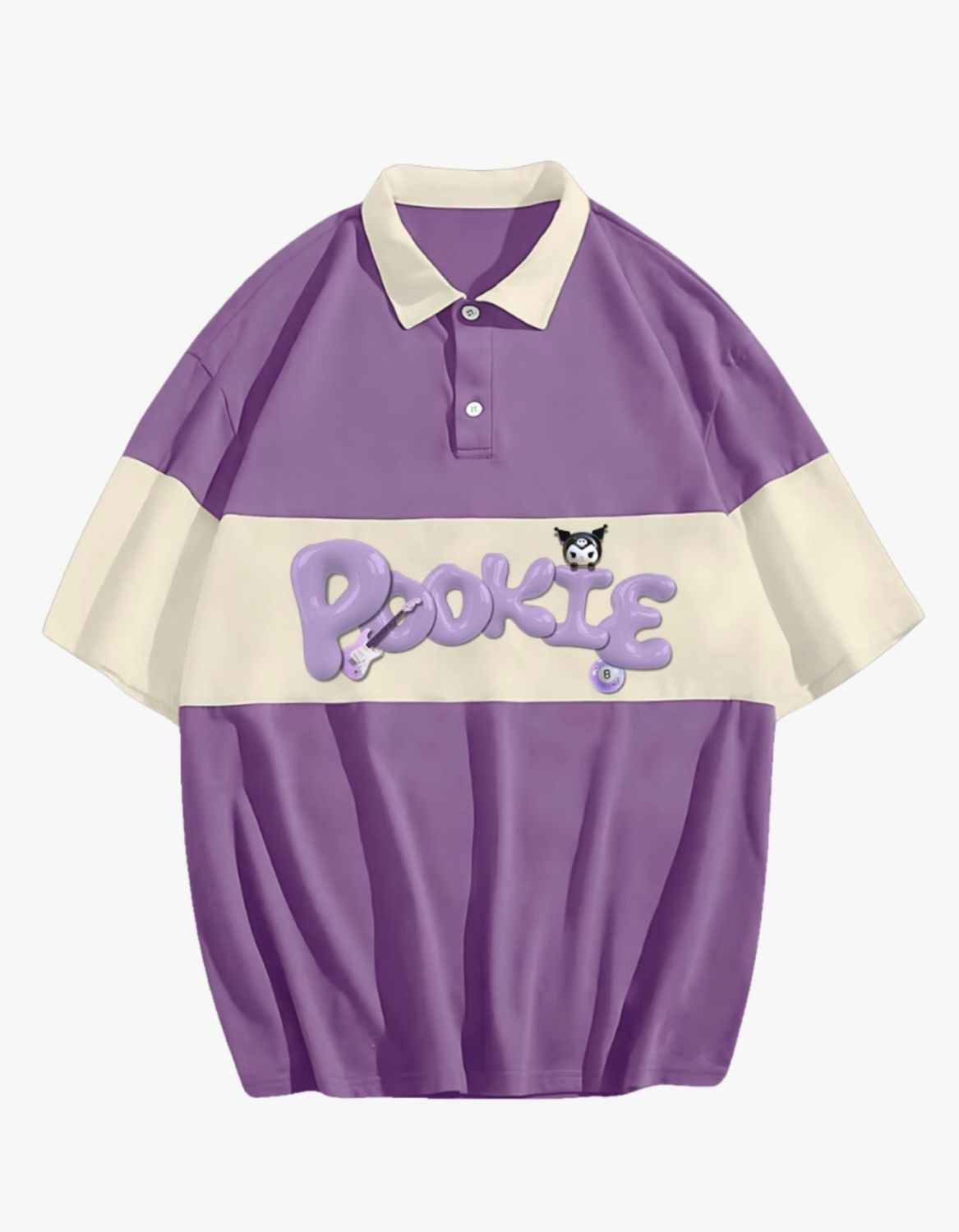 Kuromi "Pookie" Lilac Polo Shirt