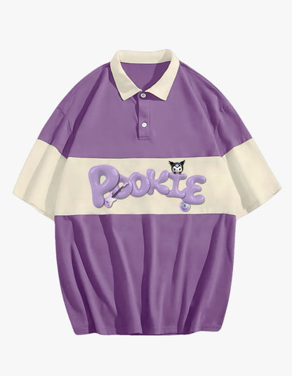 Kuromi "Pookie" Lilac Polo Shirt