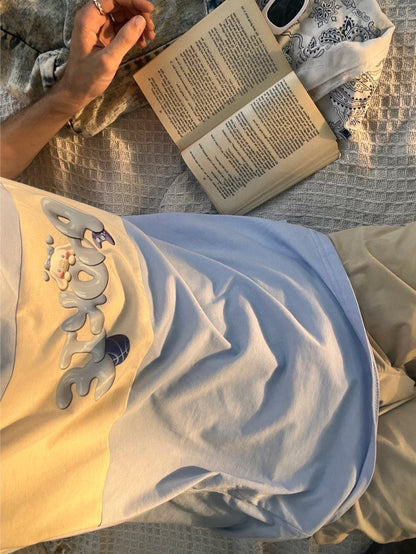 Cinnamoroll "Pookie" Pastel Blue Polo Shirt