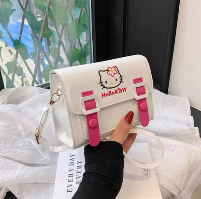 Hello Kitty Pink & White Shoulder Bag