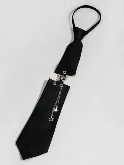 Starry Butterfly Neck Tie