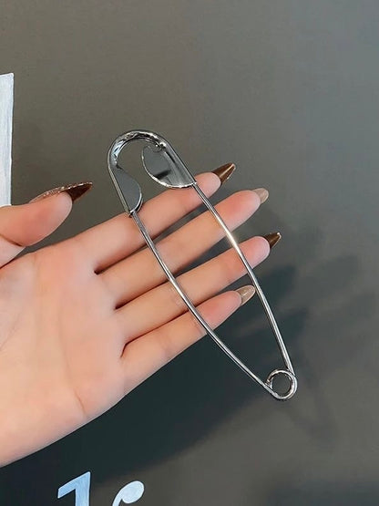Oversized Safety Pin Hair Clip