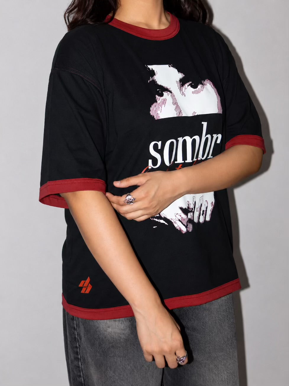 Sombr "Back To Friends" Drop Shoulder Tee