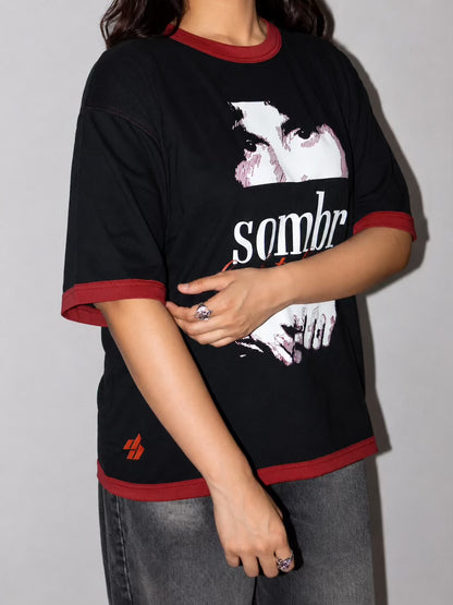 Sombr "Back To Friends" Drop Shoulder Tee
