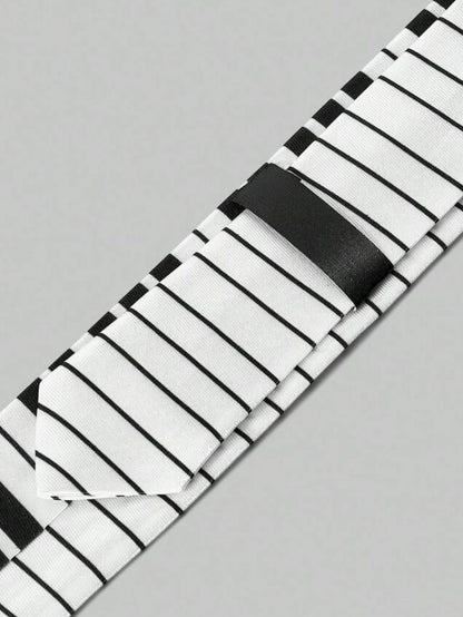 Key-to-My-Heart Piano Neck Tie