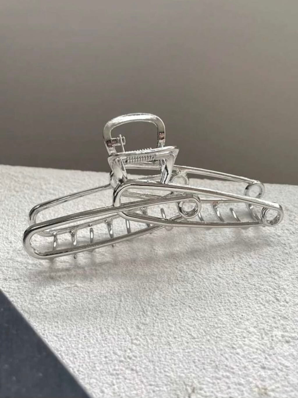 Duo Safety Lock Claw Hair Clip