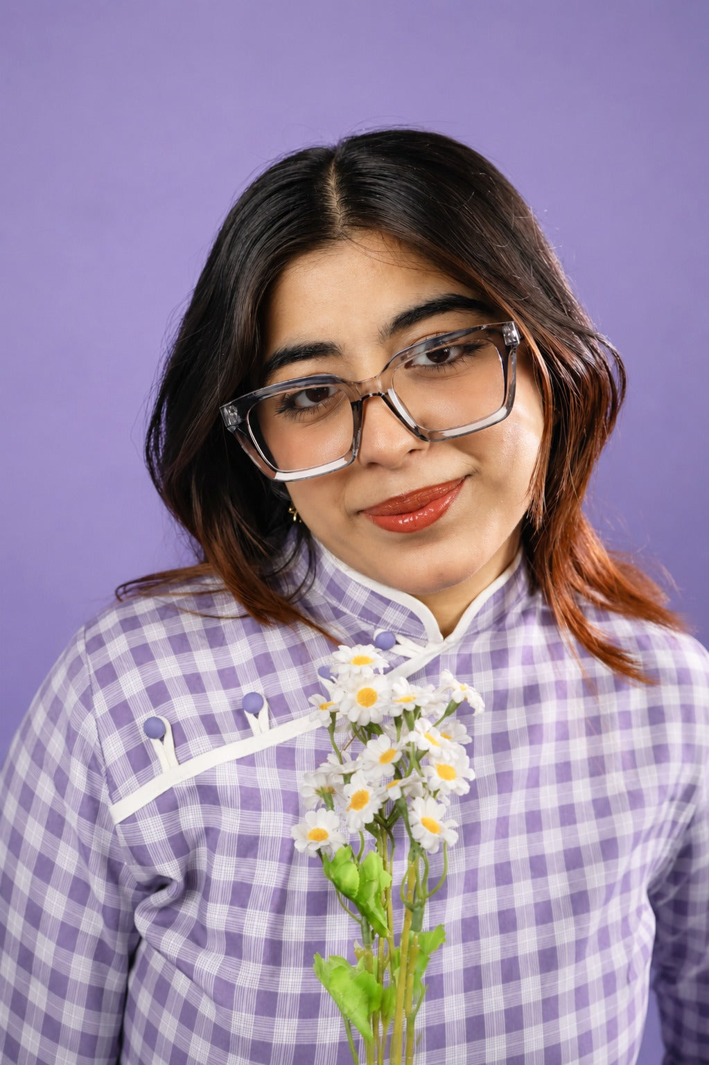 Ash Grey Square Glasses