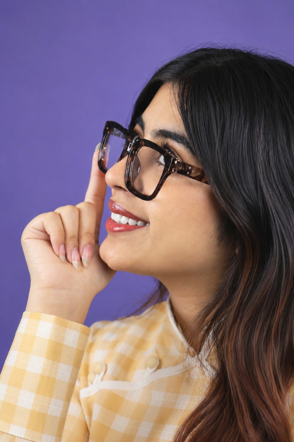 Tortoiseshell Brown Square glasses
