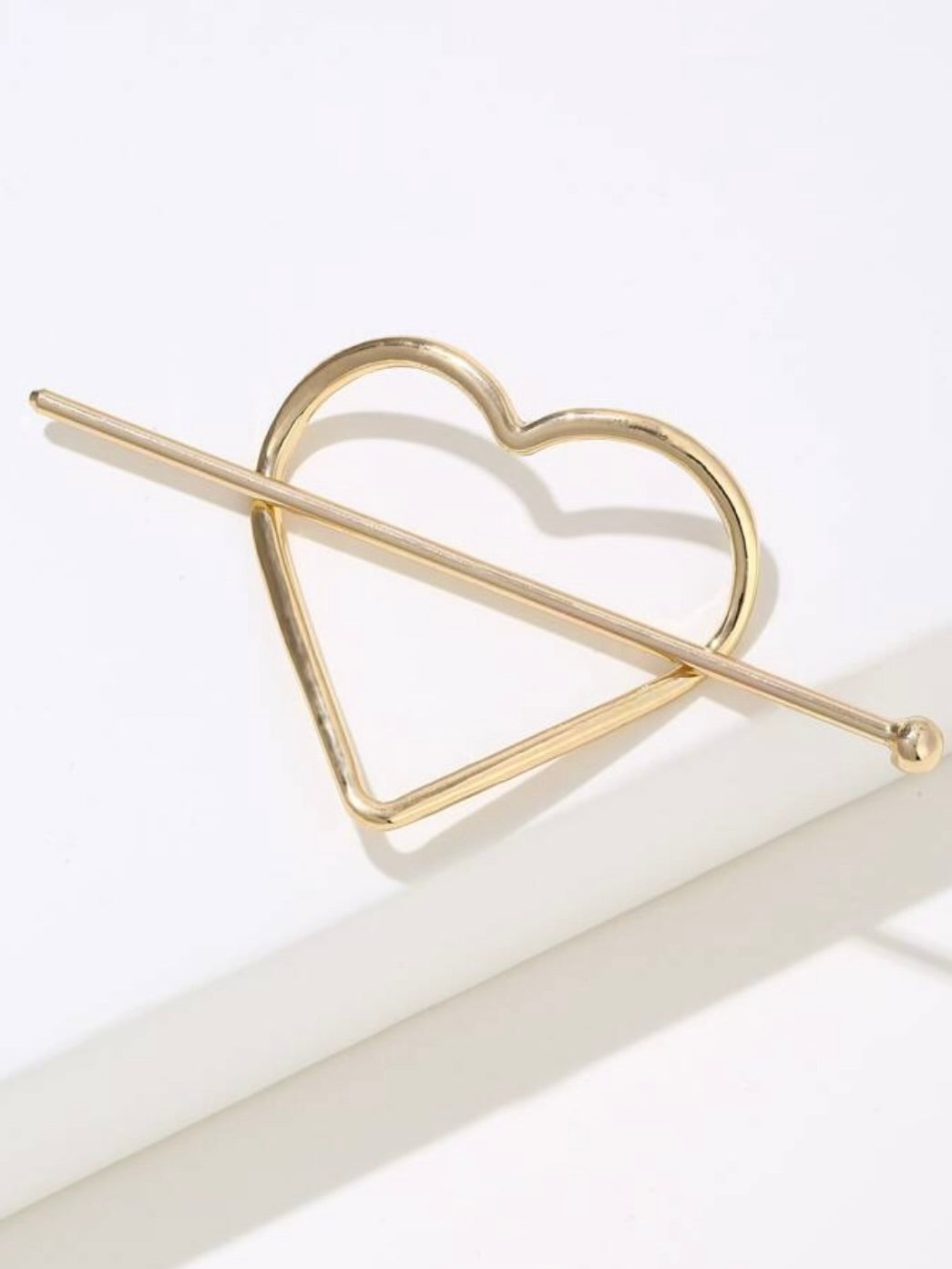 Cupid Heart Hair Pin