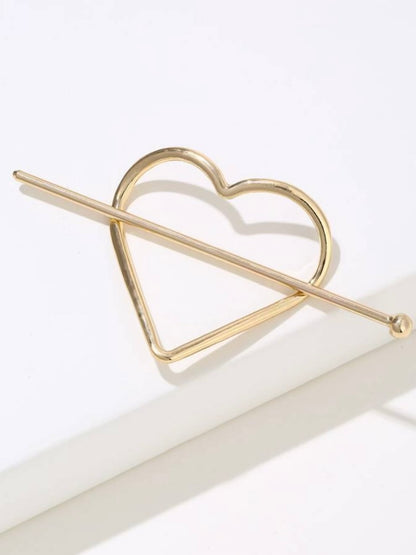Cupid Heart Hair Pin