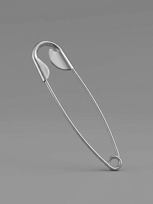 Oversized Safety Pin Hair Clip